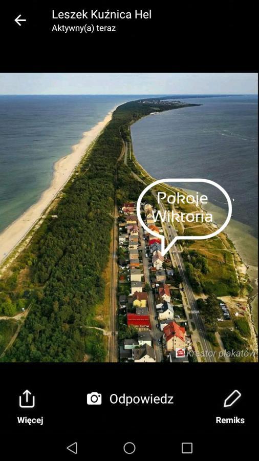 Apartamenty Wiktoria Morska18 Kuźnica Esterno foto